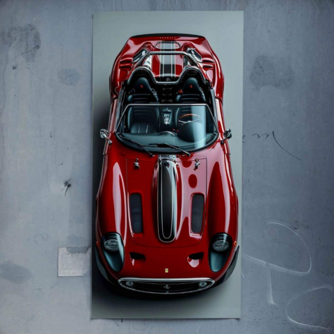 Ferrari Pininfarina Sergio Poster