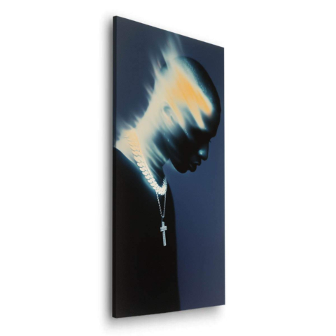 Kendrick Lamar Tableau sur Dibond Mat