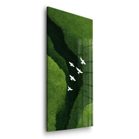 Vögel Acrylglasbild