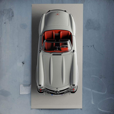 Póster del 300SL Roadster
