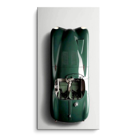 Rennwagen PVC Matt Poster