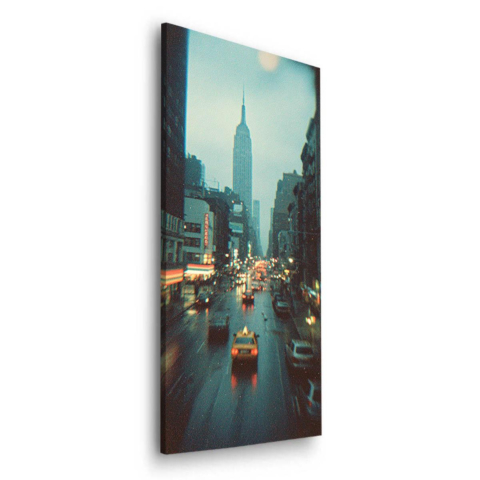 Empire State Building Tableau sur Dibond Mat