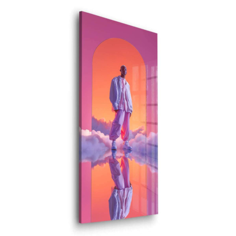 Heavenly Reflection Acrylic Glass Art
