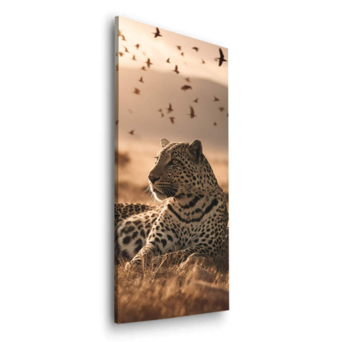 Leopard Dibond Matt Art