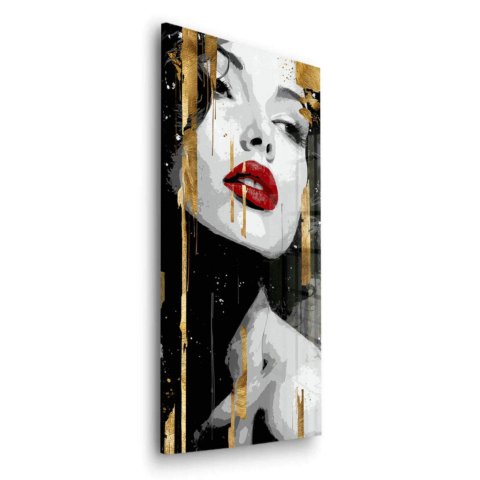 Glamour Queen Acrylglas Bild auf Acrylglas