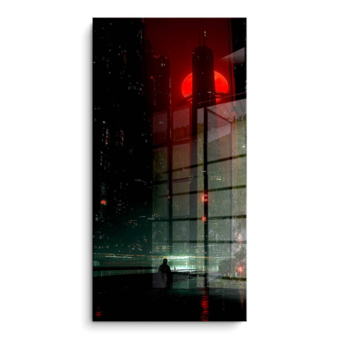 Blood Moon PVC Gloss Art