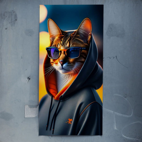 Kocie Wibracje Plakat
