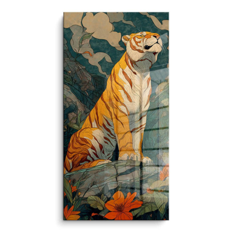 Tiger PVC Glanz Poster