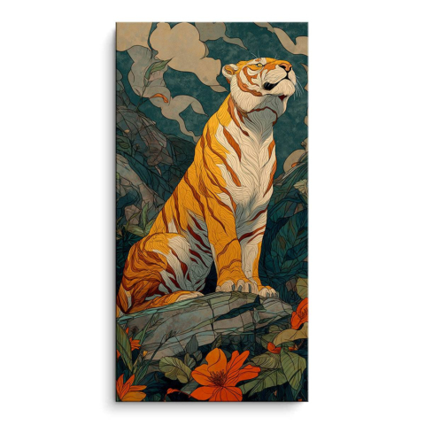 Tiger PVC Matt Poster