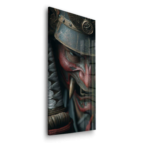 Noh Mask Warrior Szkło Akrylowe