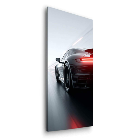 Porsche Bild auf Dibond Matt