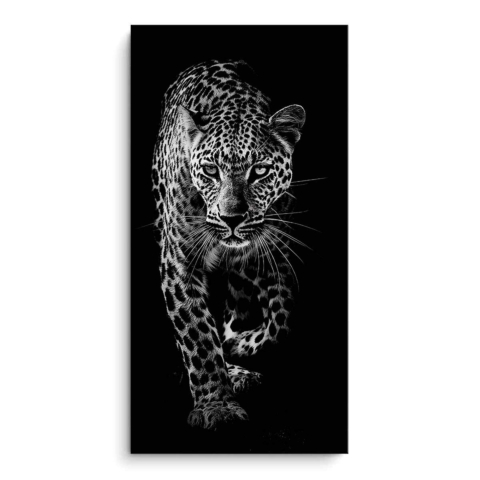 Leopard PVC Mat Art
