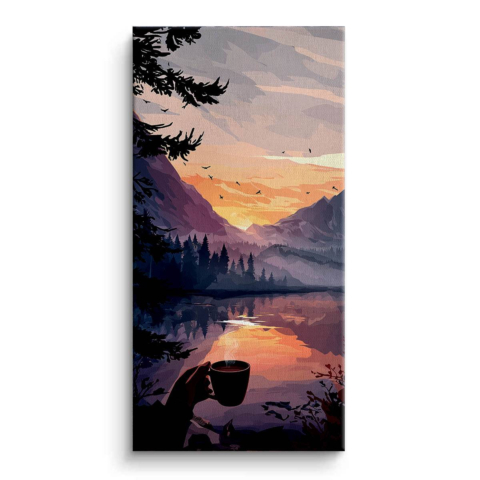 Gloire du Matin Tableau sur Toile