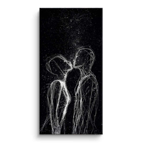 Baiser Tableau sur Toile