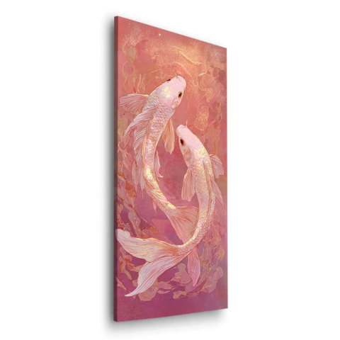 Koi Fish Obraz na Dibond Mat