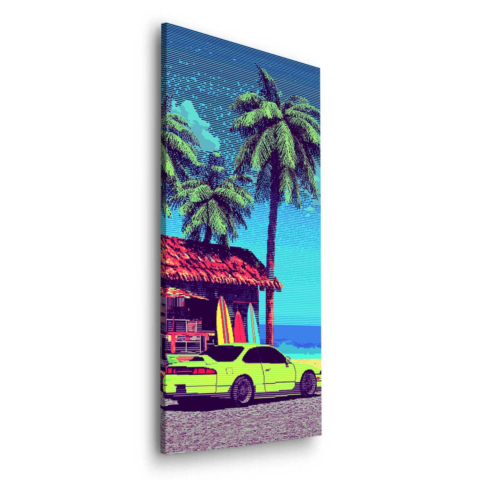 Beach House Dibond Matt Art