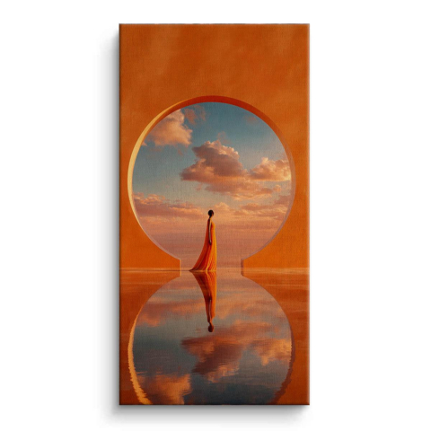 Réflexion Tableau sur Toile