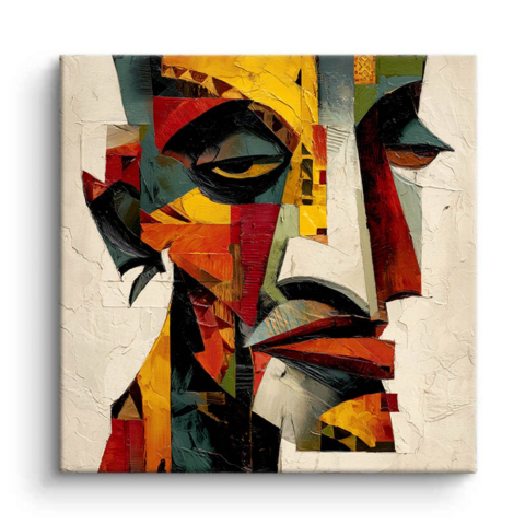 Portrait Cubiste Toile