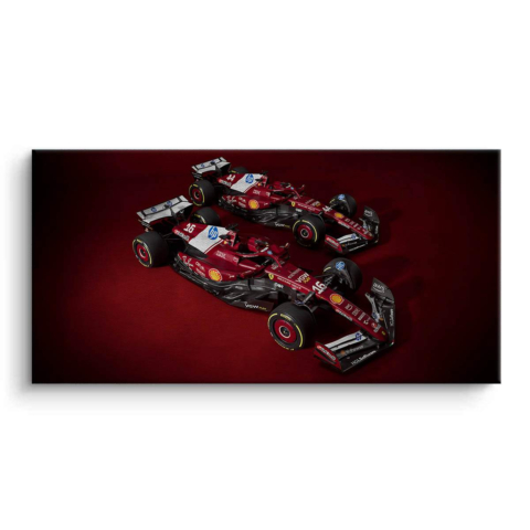Ferrari F1 Cars Obraz na Płótnie