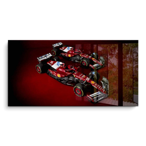 Autos de F1 Ferrari PVC Brillante