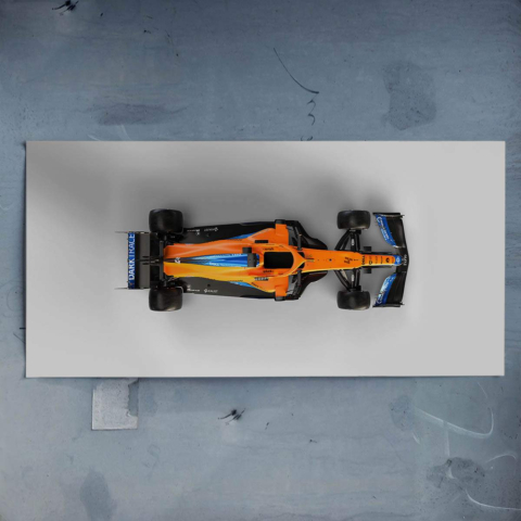 Póster de Coche de Carreras de F1 PVC Brillante