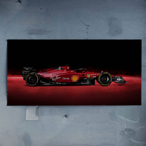 Póster del Coche de Fórmula 1 de Ferrari Póster