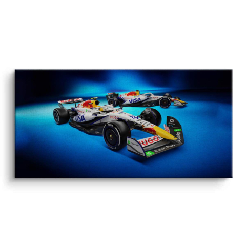 Red Bull Racing Cars Canvas Art
