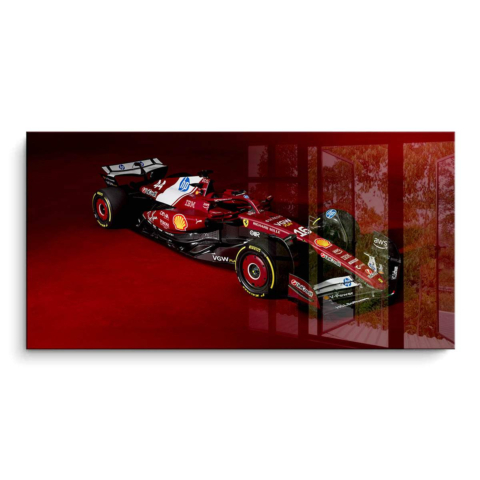 Wyścigowy Samochód Formuły 1 Ferrari PCV Połysk Obraz