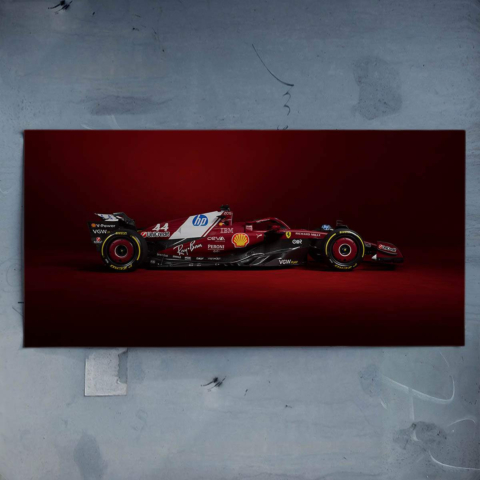 Póster del Coche de Fórmula 1 de Ferrari Póster