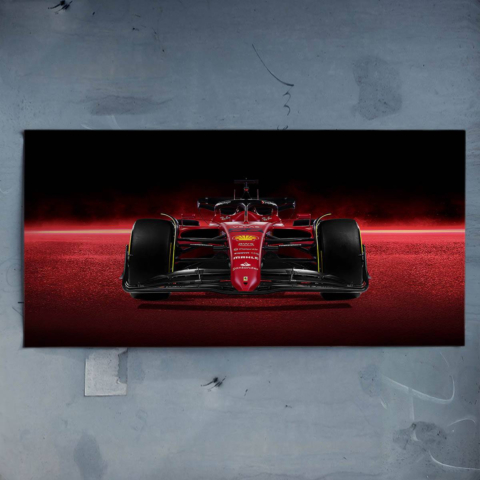 Póster de coche de Fórmula 1