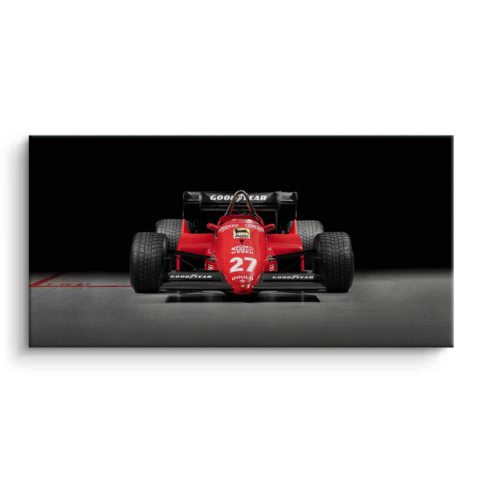 Wyścigowy Samochód F1 Obraz na Płótnie