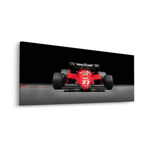 Wyścigowy Samochód F1 Obraz na Płótnie