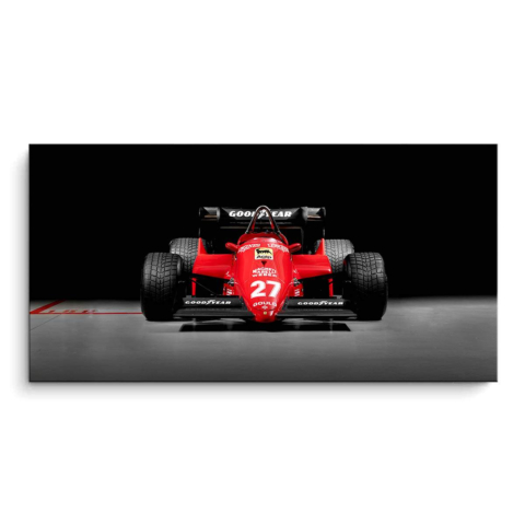 Wyścigowy Samochód F1 Obraz na Płótnie