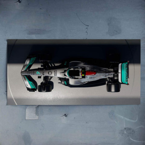 Póster del Equipo Alpine F1 Car Dibond