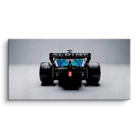Formel 1 Auto Leinwandbild