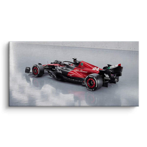 Alfa Romeo F1 Auto Leinwandbild