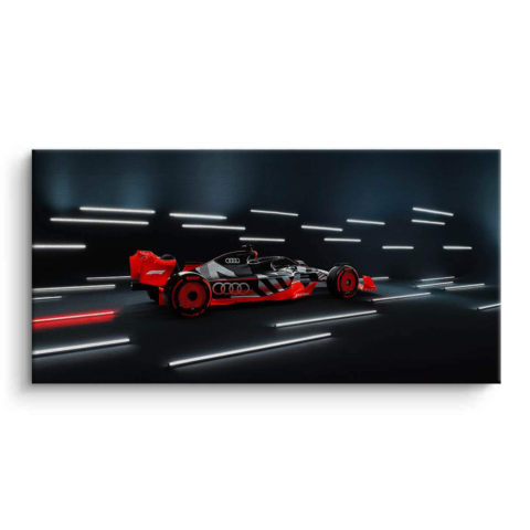Audi Formel E Leinwandbild