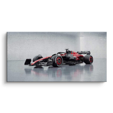 Formel 1 Auto Leinwandbild