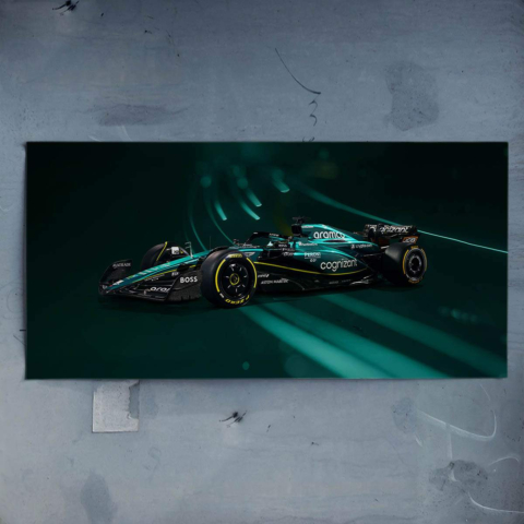 Coche de Fórmula 1 Póster