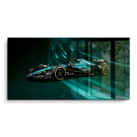 Voiture de course de formule PVC Brillant