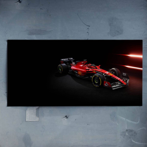 Póster del Coche de Fórmula 1 de Ferrari Póster