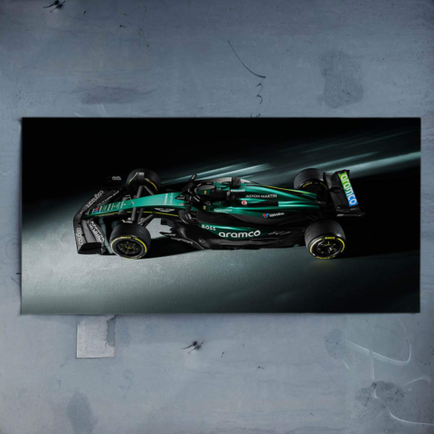 Póster de Coche de Fórmula 1