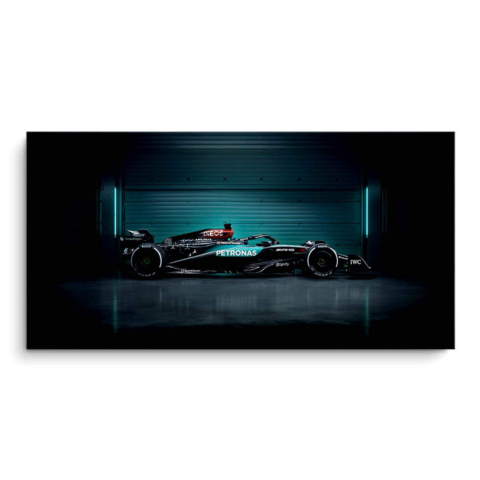 Samochód Formuły 1 Mercedes PCV Matowy Obraz