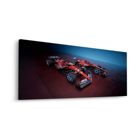 Ferrari Formula 1 Cars Dibond Matt Art