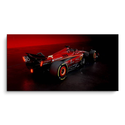 Ferrari F1 Car Obraz na Płótnie PCV Matowy