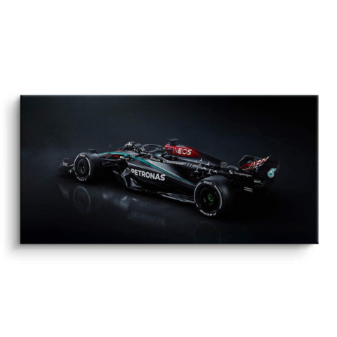 Mercedes F1 Samochód Obraz na Płótnie