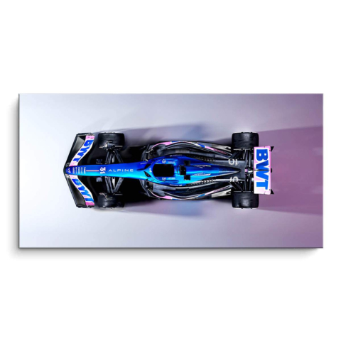 Formuła 1 Kierowca Obraz na PCV Matowy