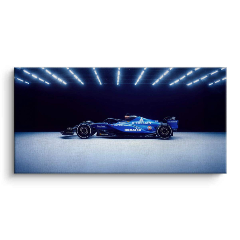 Formel 1 Auto Leinwandbild