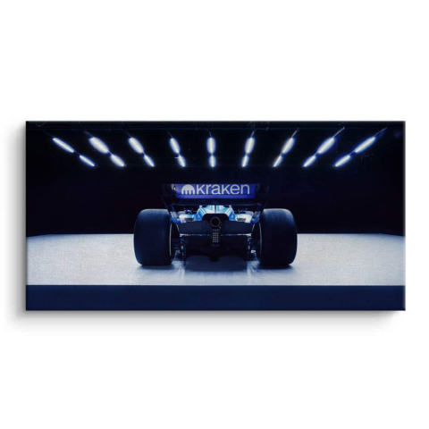 F1 Auto Enthüllung Leinwandbild