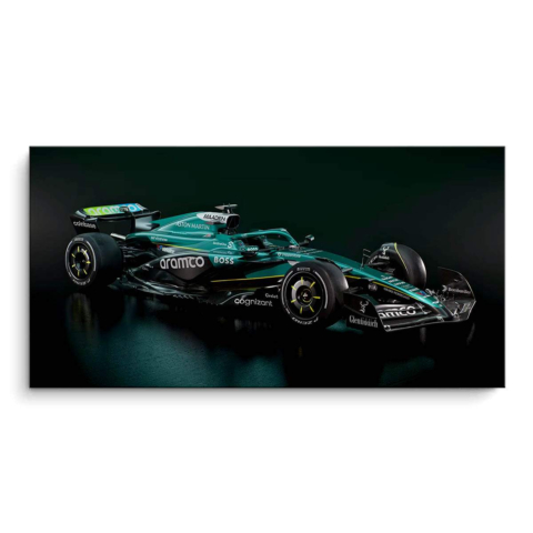 Samochód F1 Aston Martin PCV Matowy Obraz